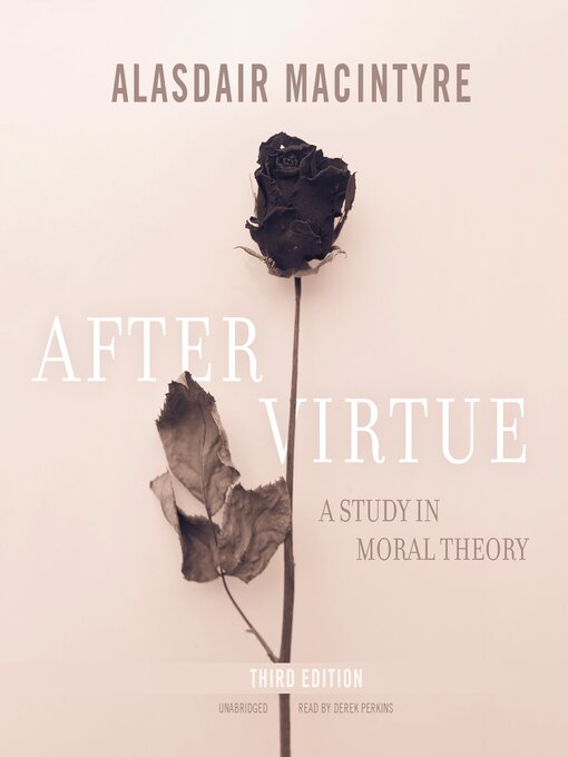 Title details for After Virtue by Alasdair MacIntyre - Wait list